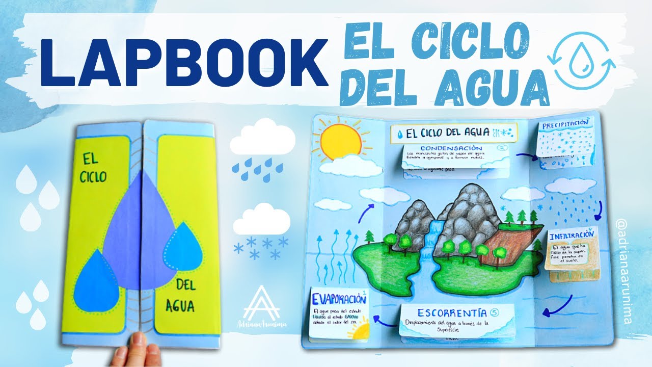láminas del ciclo del agua