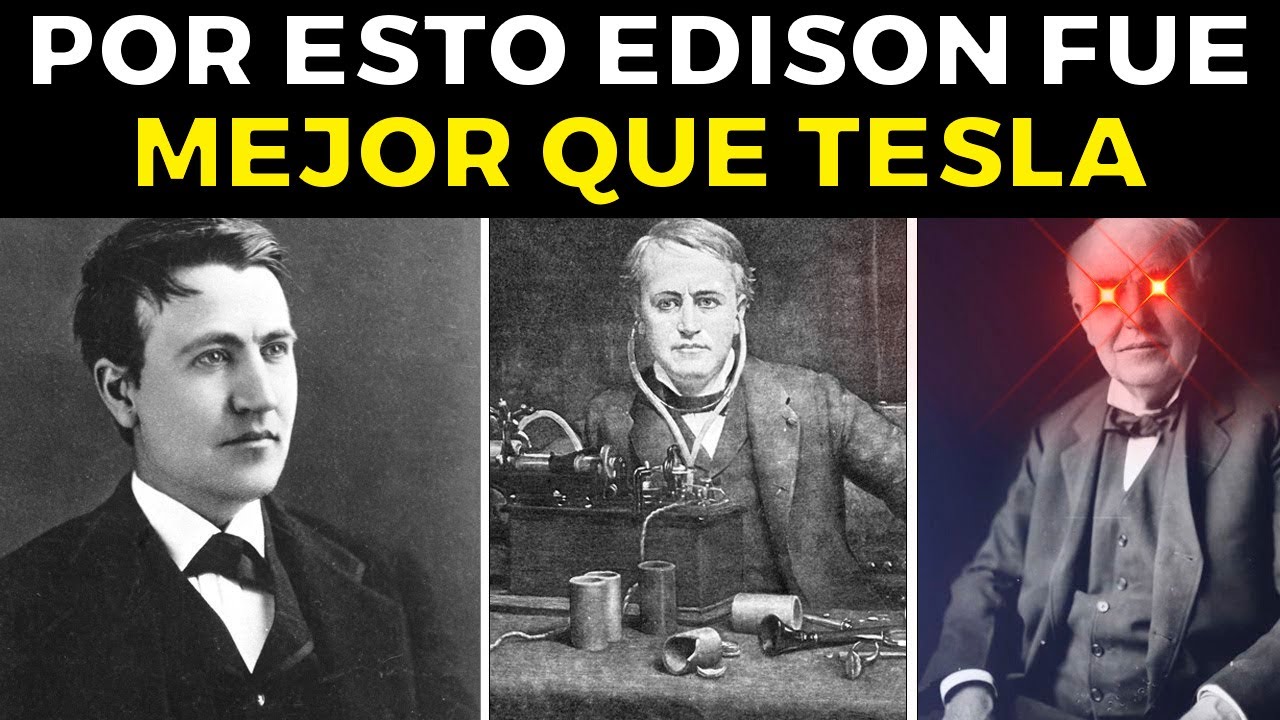 qué hizo thomas alva edison