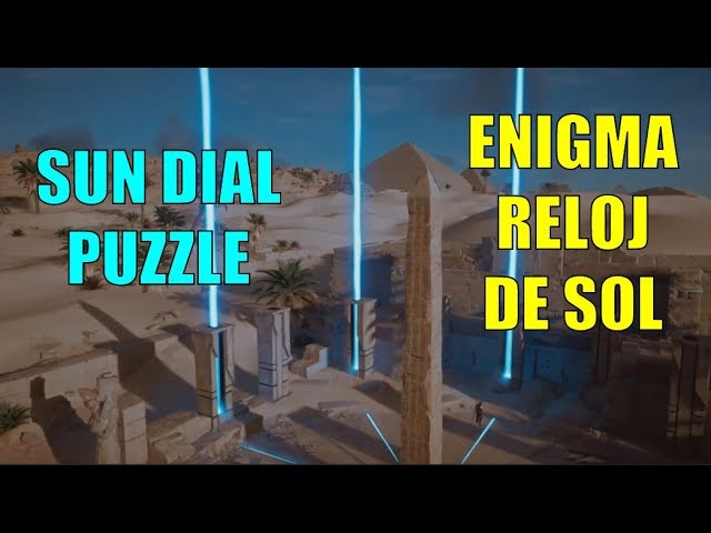 resuelve el enigma del reloj de sol