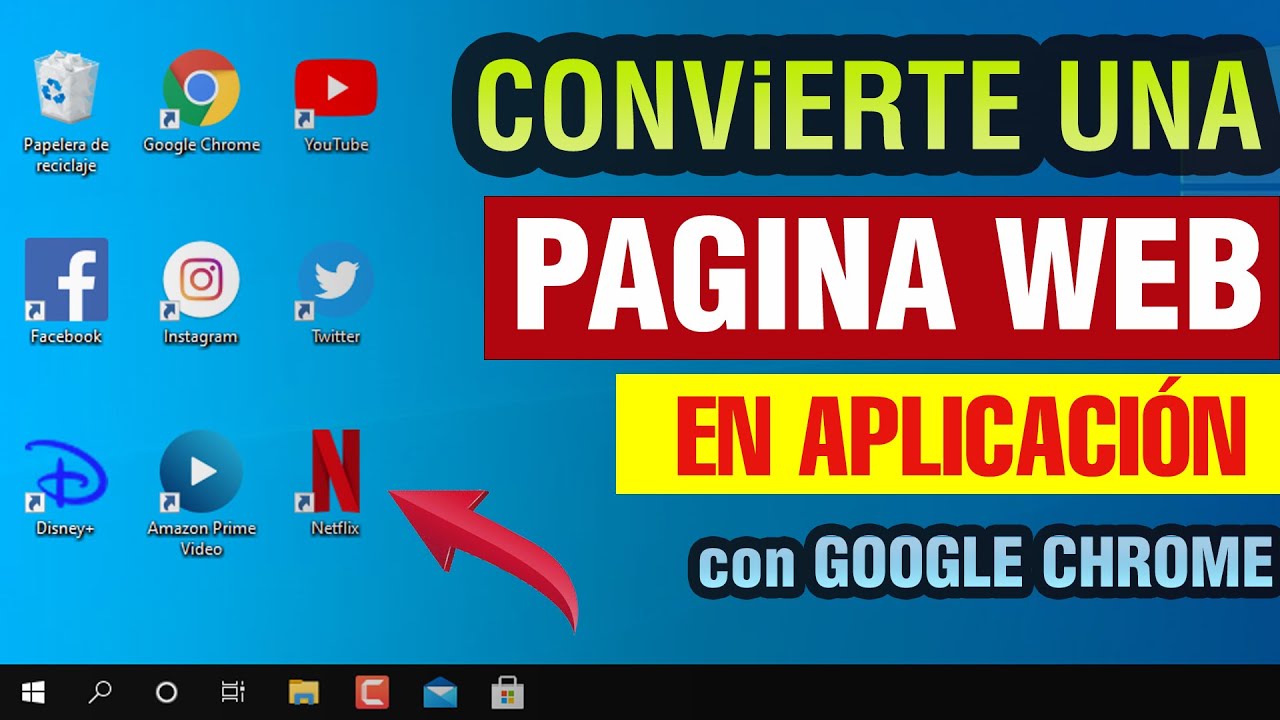 acceso directo a pagina web