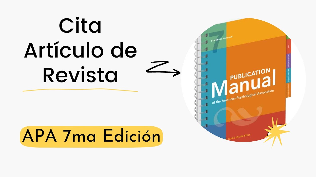 como citar articulo de revista