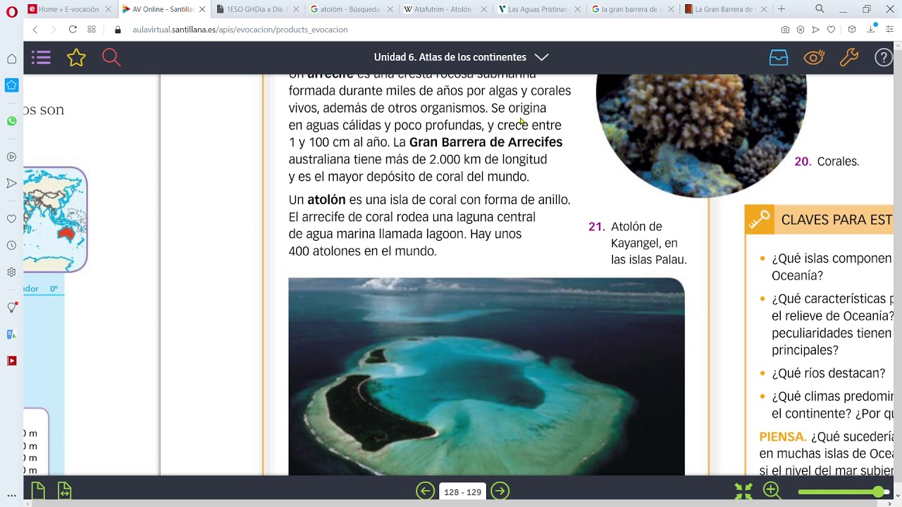 cuál es el continente formado únicamente por islas