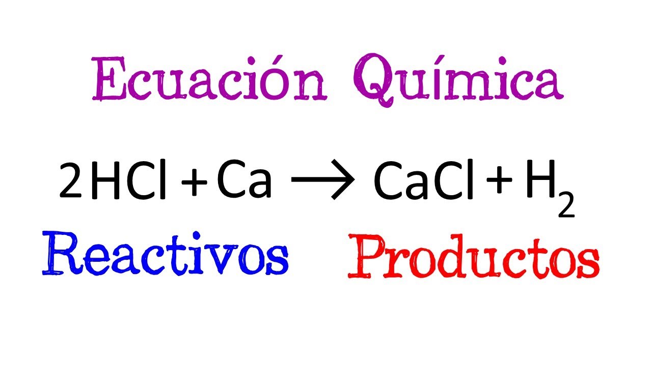 cual es la diferencia entre reactivos y productos