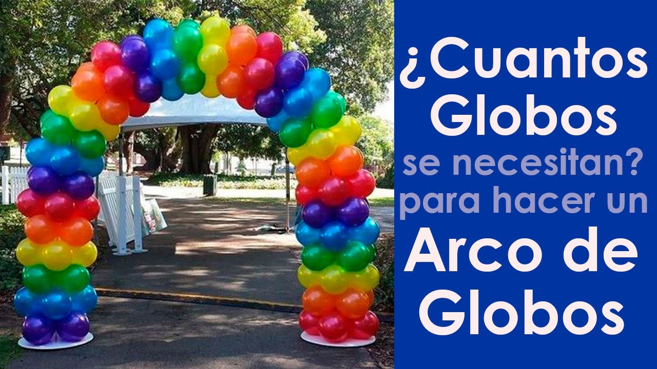 cuantos globos trae una bolsa