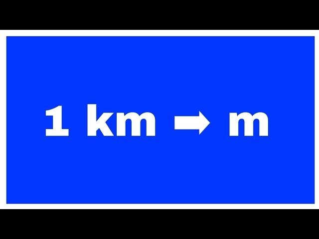 cuantos metros hay en 5 kilometros