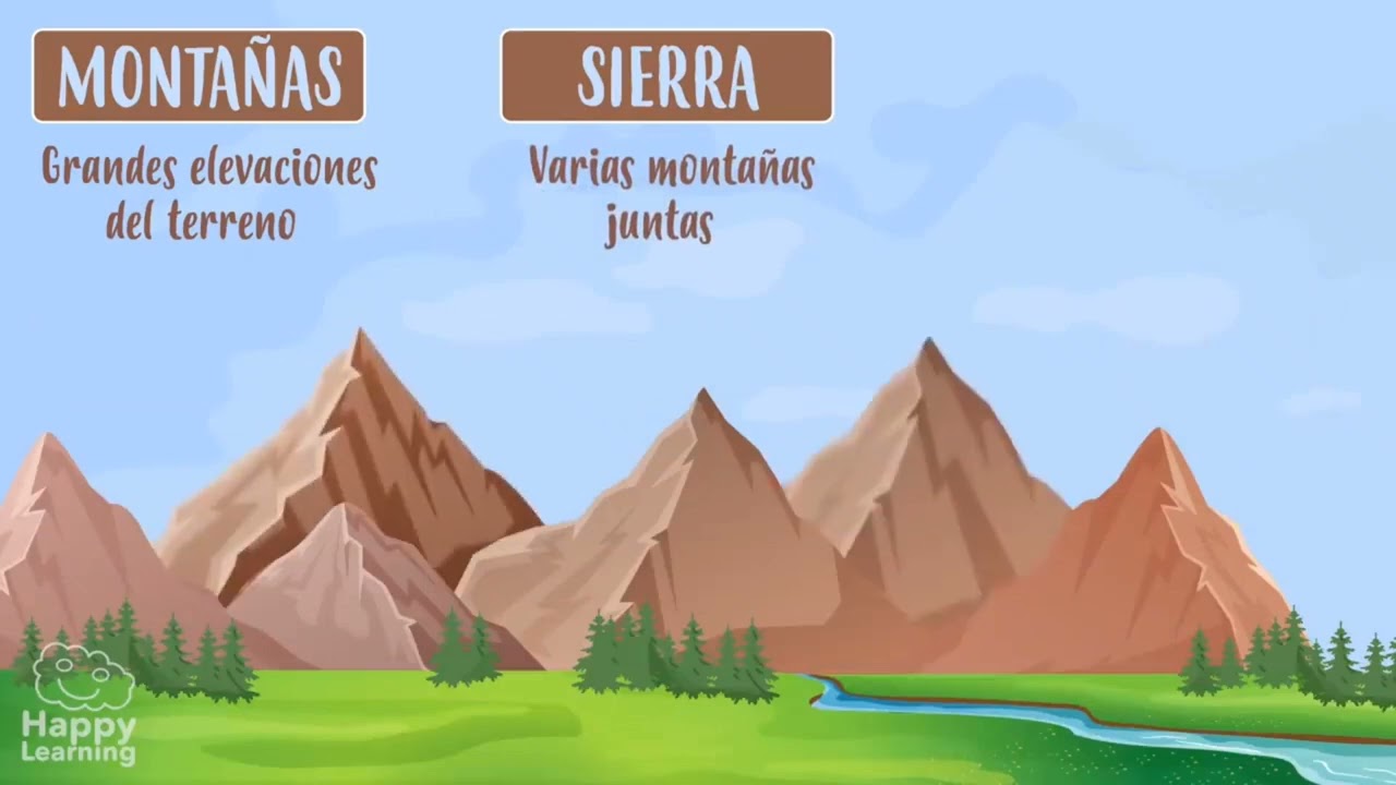 diferencia entre sierra y montaña