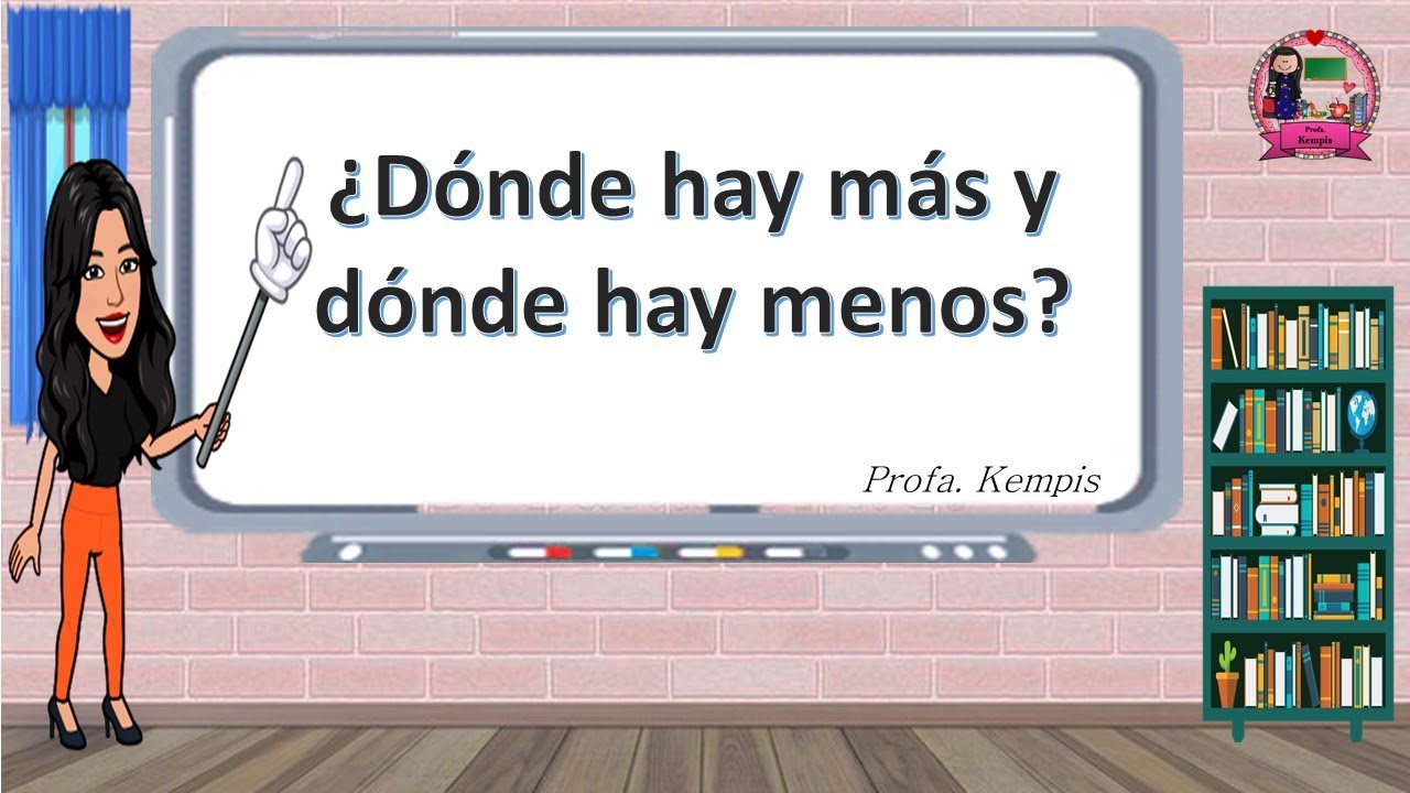 donde hay mas donde hay menos