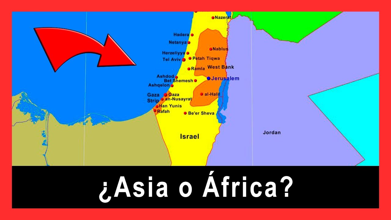 en que continente esta israel