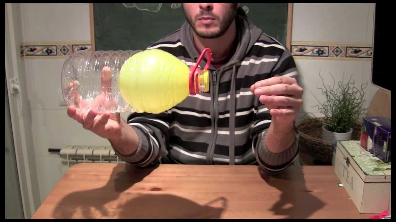 experimentos con globos y botellas