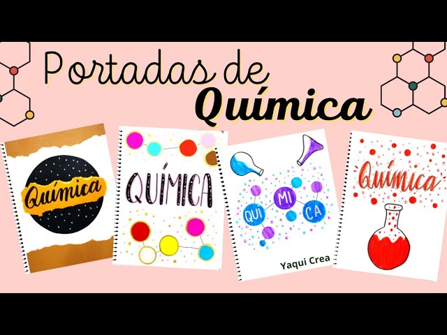 ideas para portada de quimica