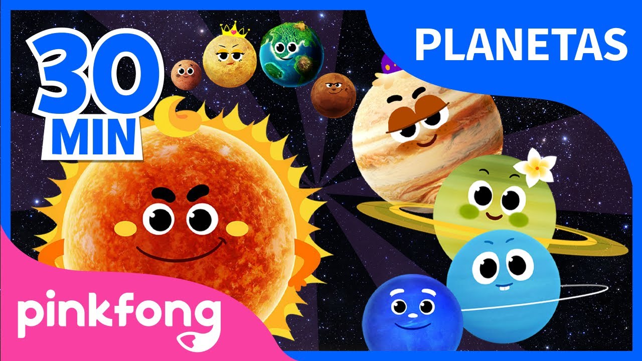 planetas del sistema solar animados