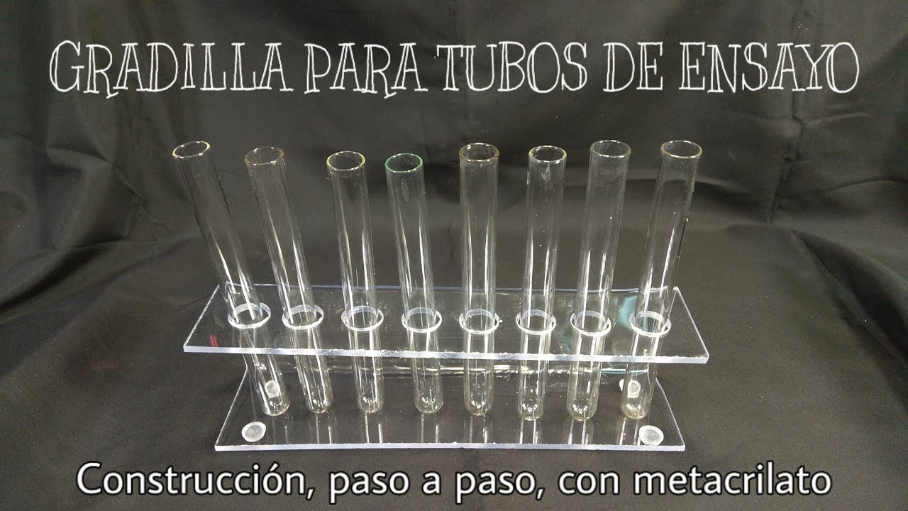 soporte para tubos de ensayo