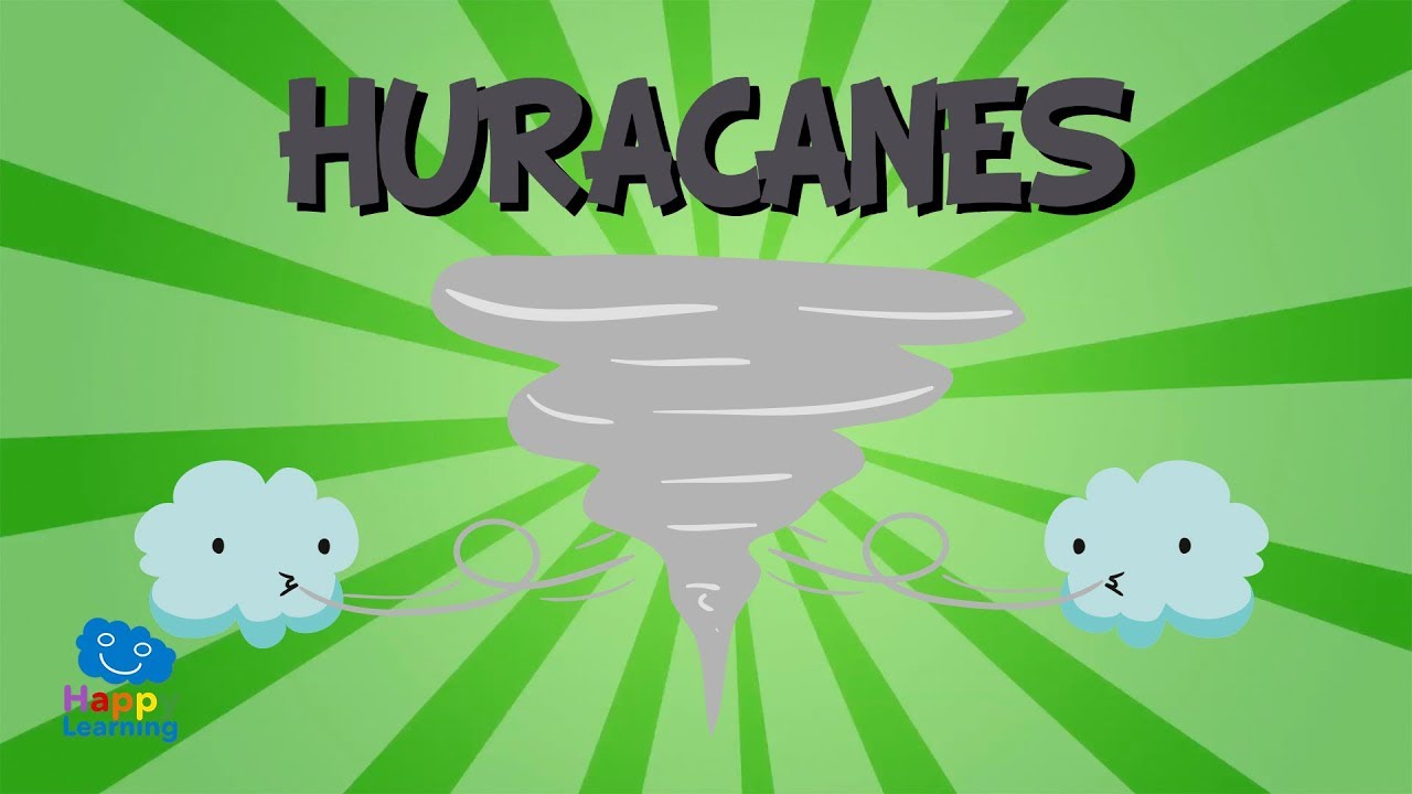 triptico de huracanes para niños
