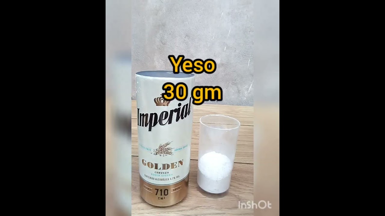 vaso en forma de lata