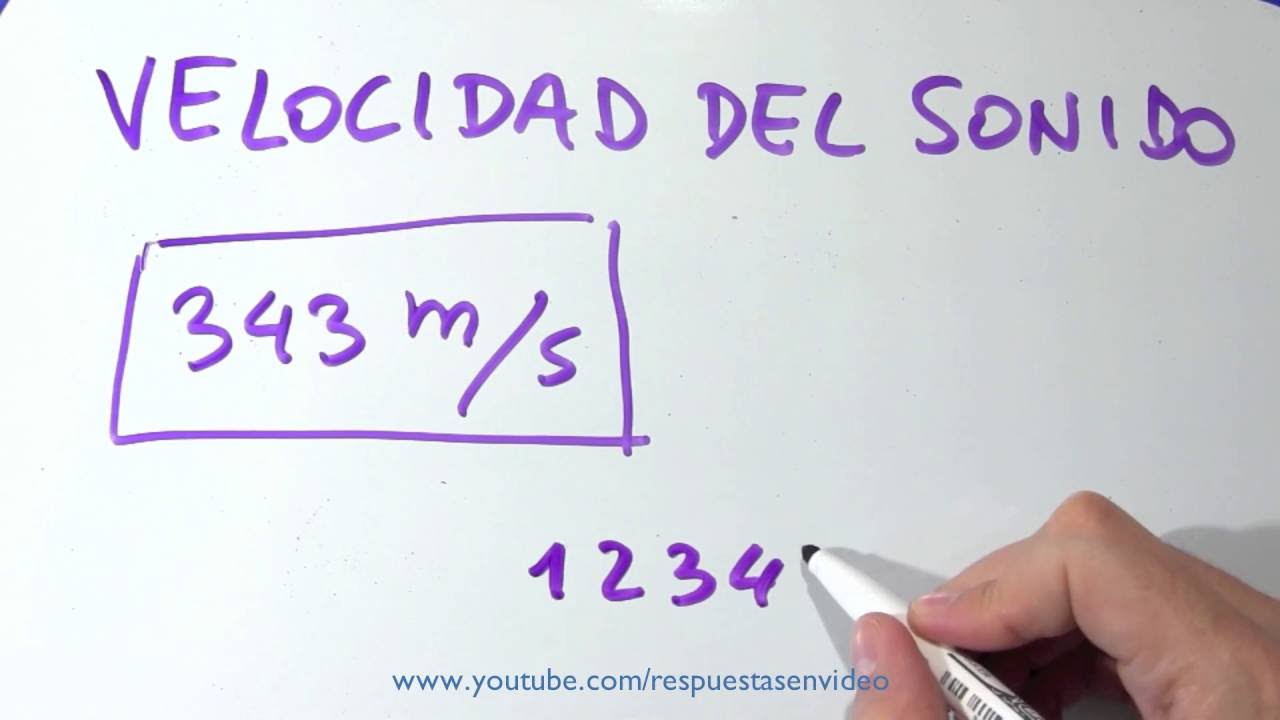 velocidad del sonido en km h