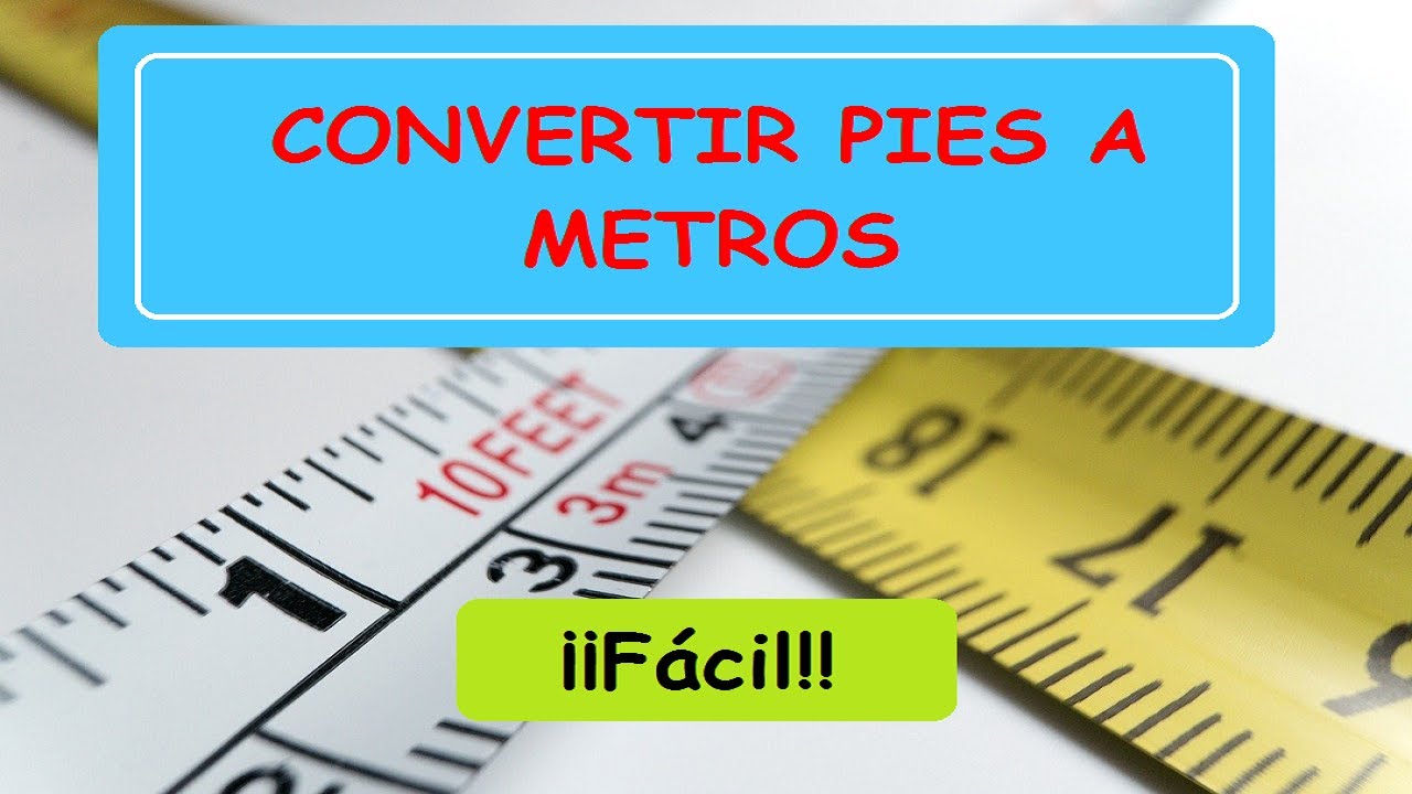 5 pies y 7 pulgadas en metros