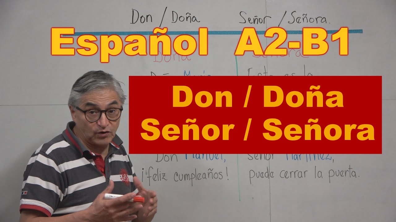 abreviatura de don y doña