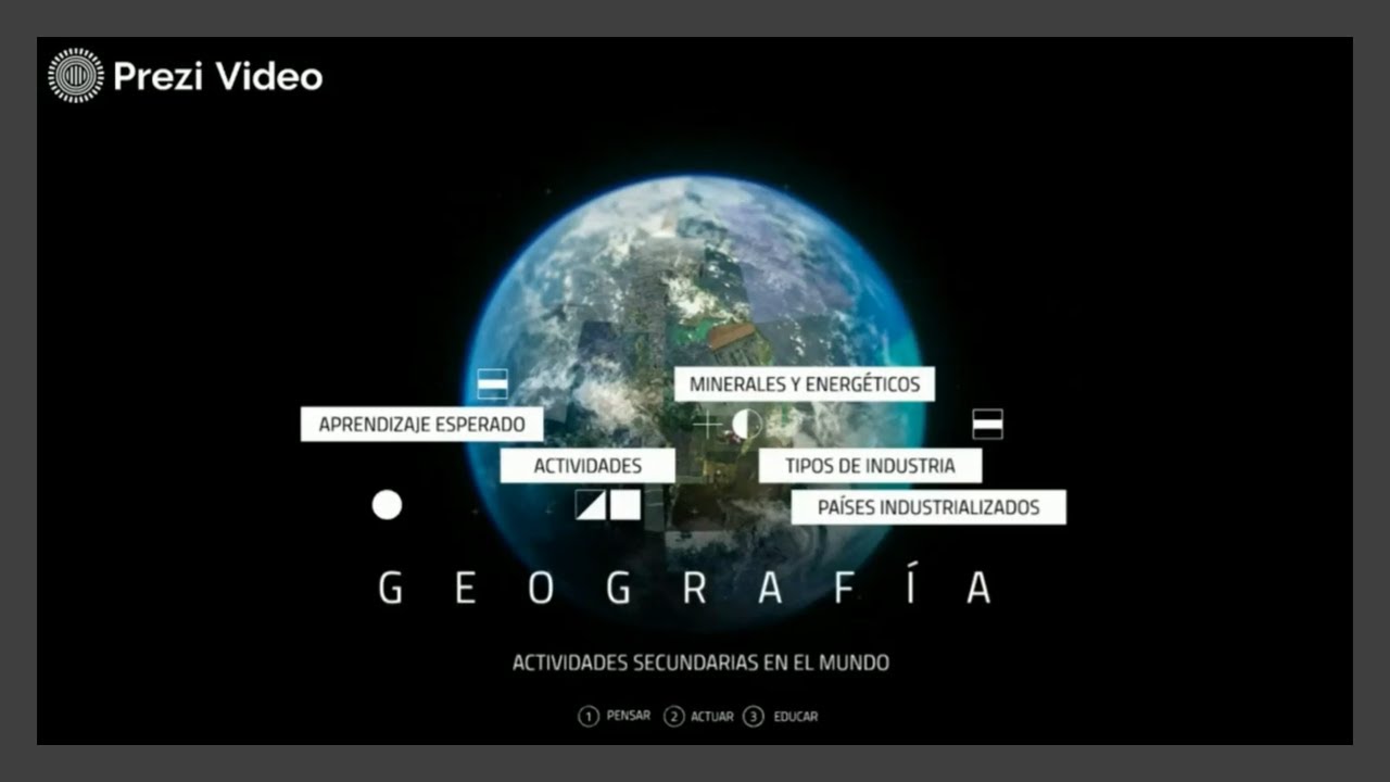 actividades secundarias en el mundo