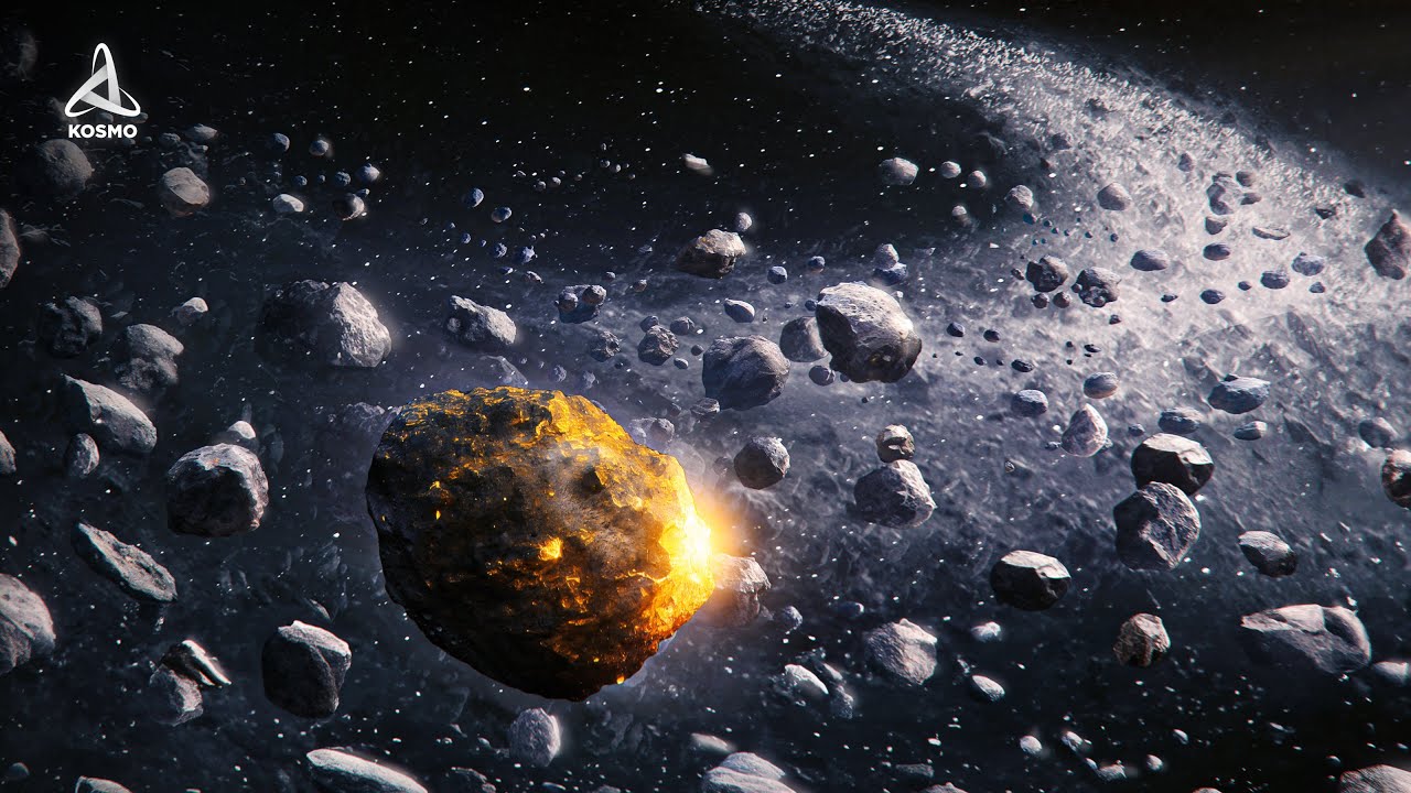 como se forman los asteroides