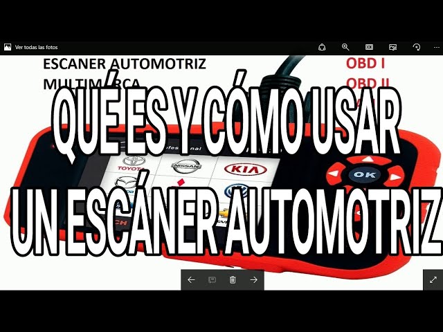 cual es la funcion del escaner