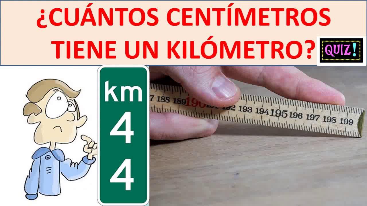 cuantos cm hay en un km