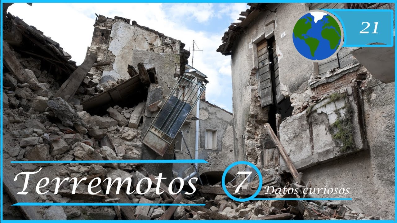 datos curiosos de los sismos