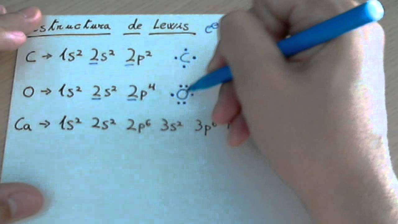 estructura de lewis del calcio