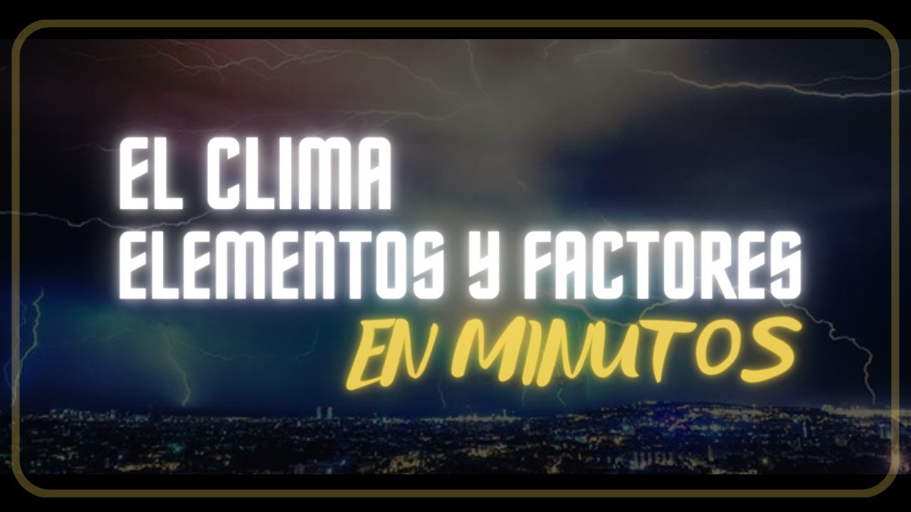 las condiciones climáticas dan lugar a que en esta región