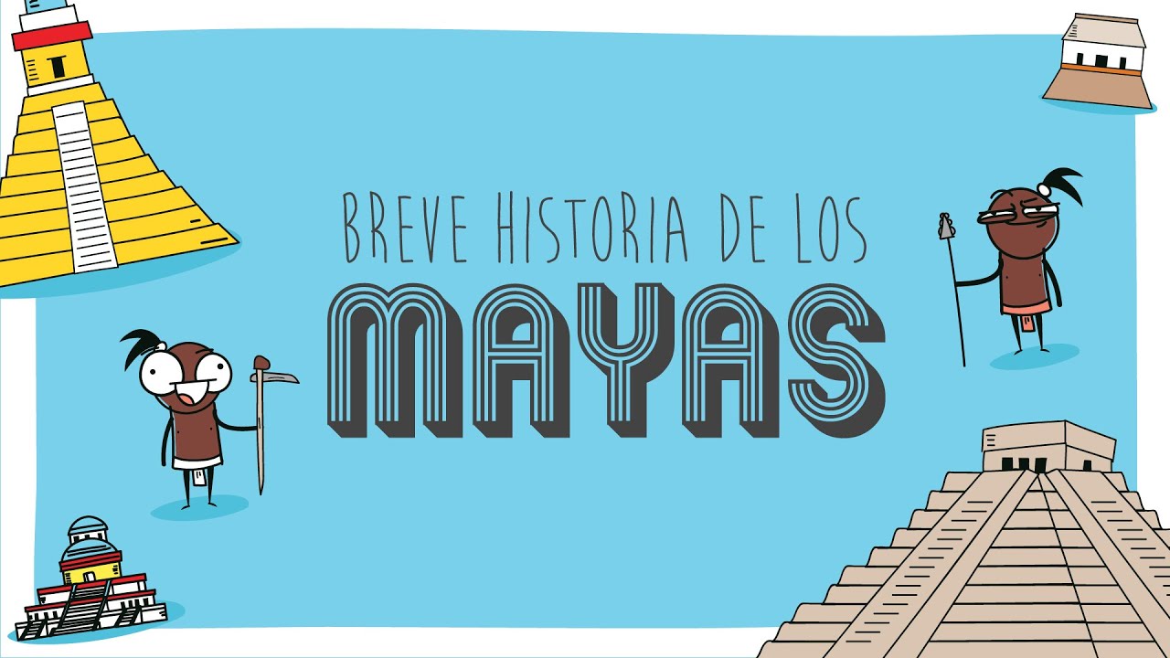 linea de tiempo de los mayas para niños