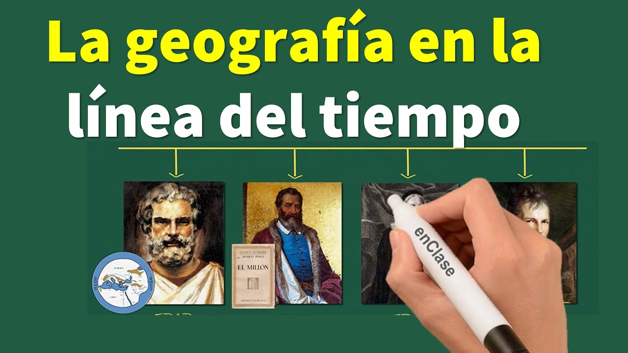 linea del tiempo de geografia