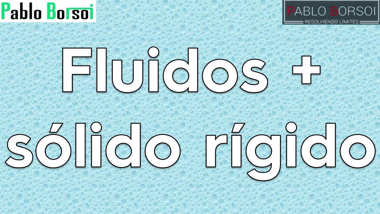 movimiento de los cuerpos sólidos en los fluidos