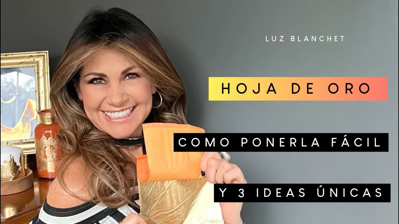pegar pan de oro con cola blanca