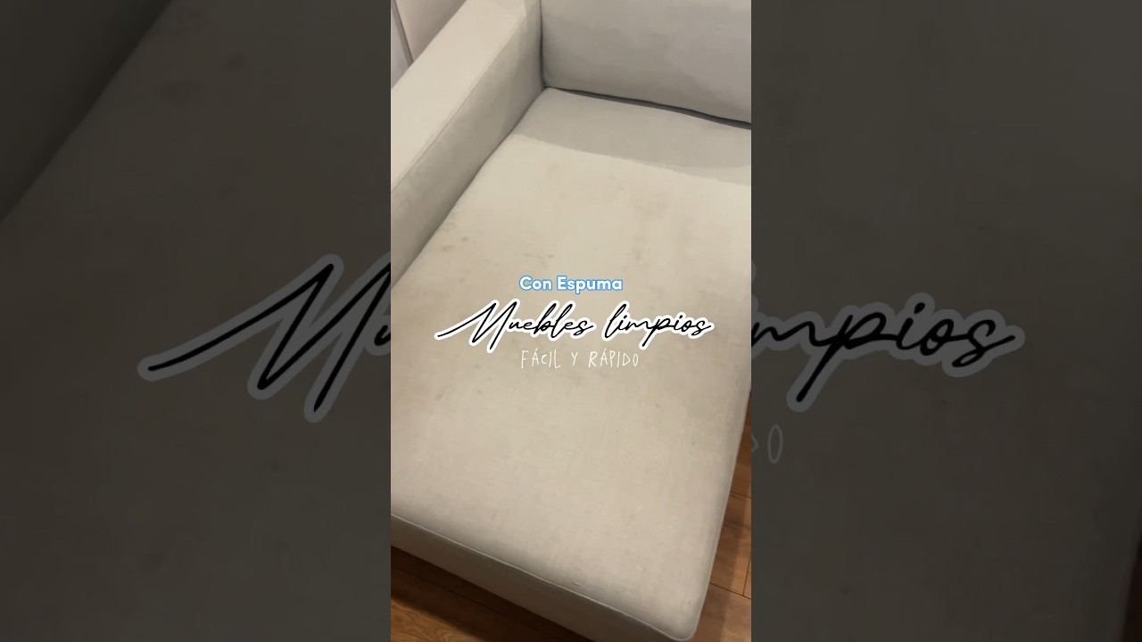 productos para limpiar sofás en seco