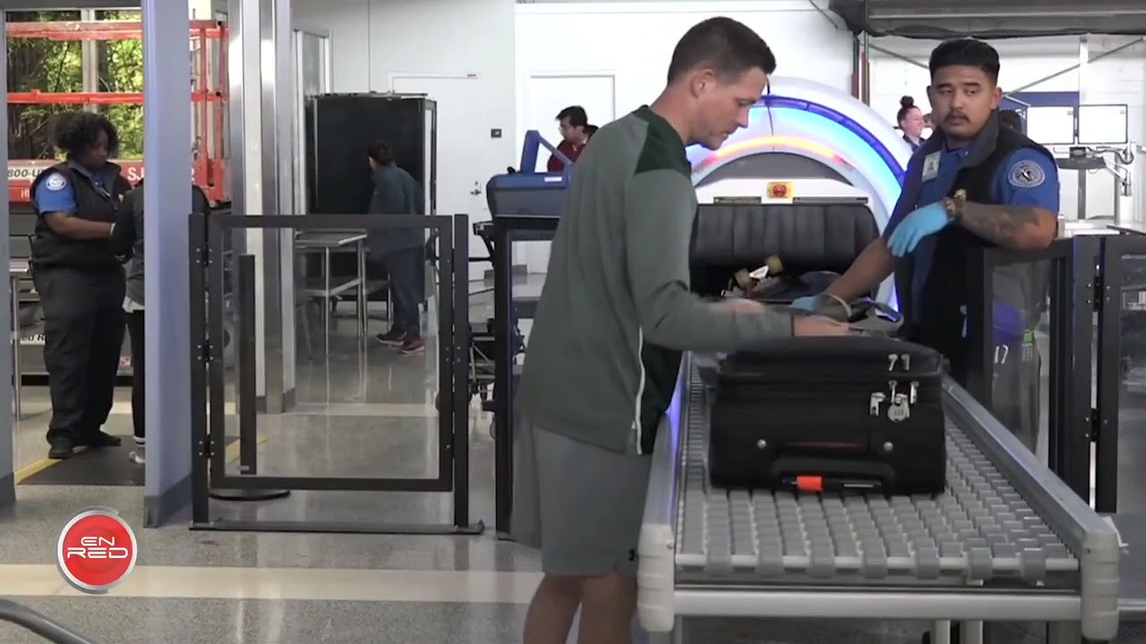 que detecta el scanner del aeropuerto
