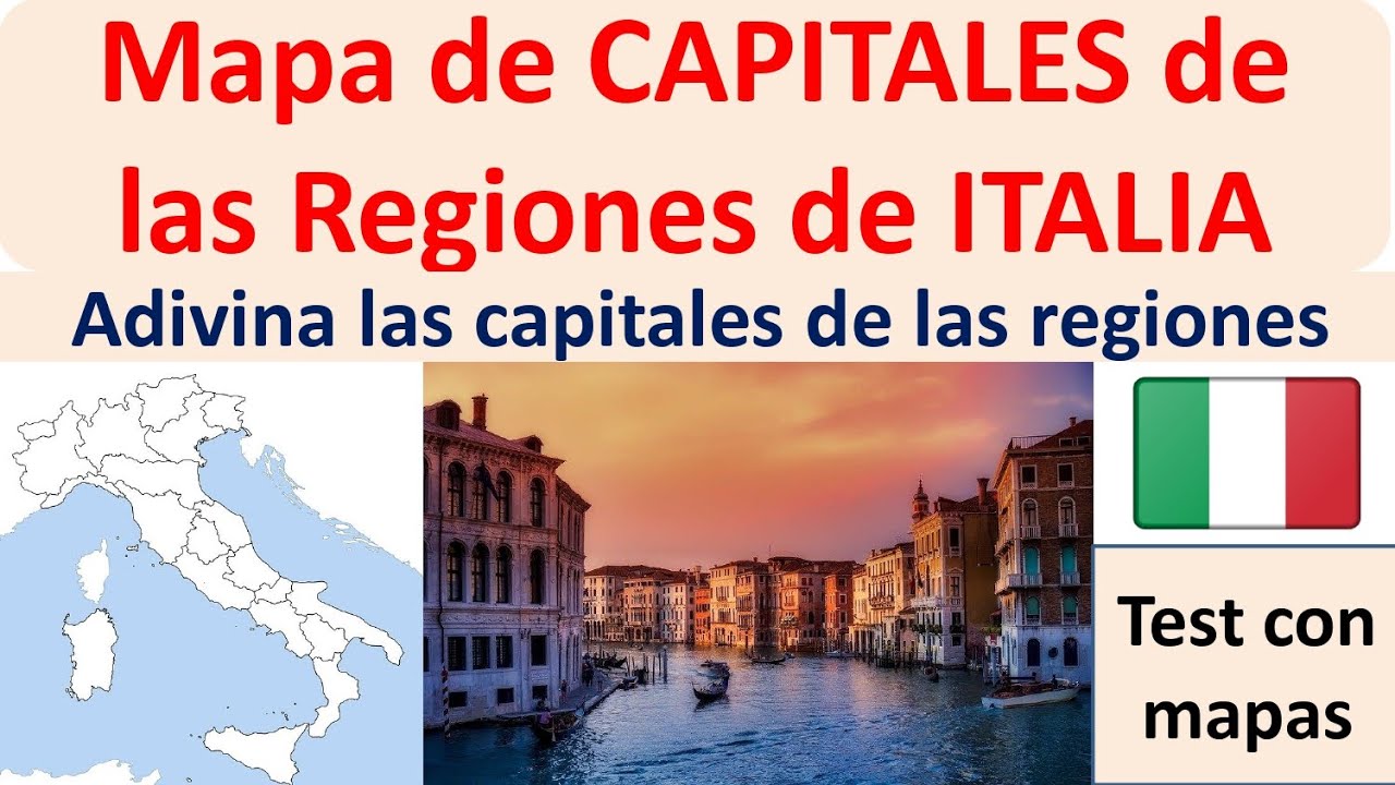 regiones de italia y sus capitales