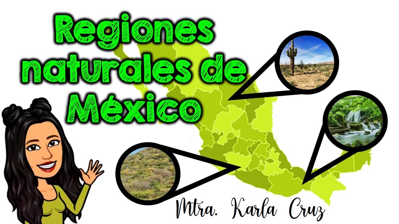 regiones naturales de mexico para niños