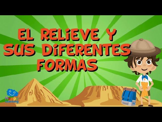 actividades del relieve para niños de primaria
