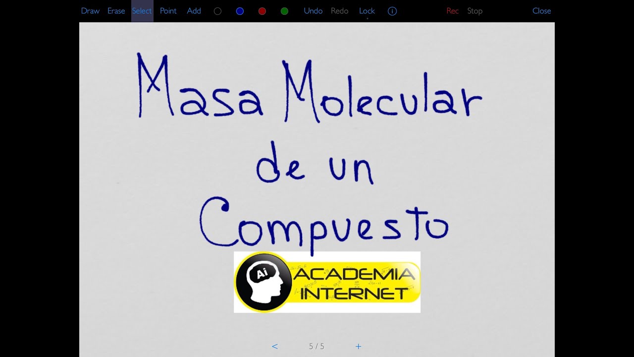 como calcular la masa molecular de un compuesto