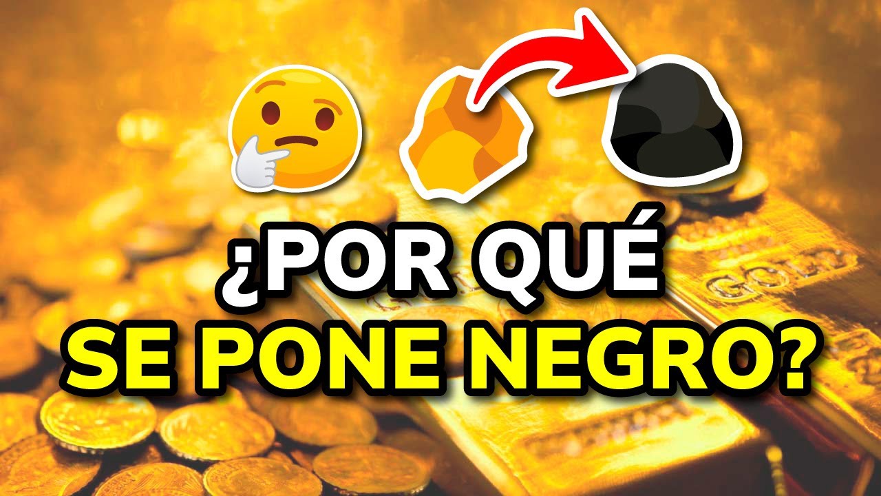 como limpiar el oro cuando se pone negro
