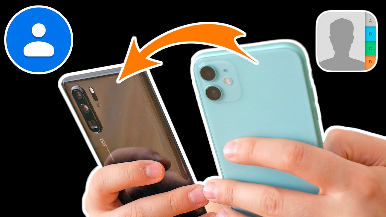 como pasar contactos de iphone a android
