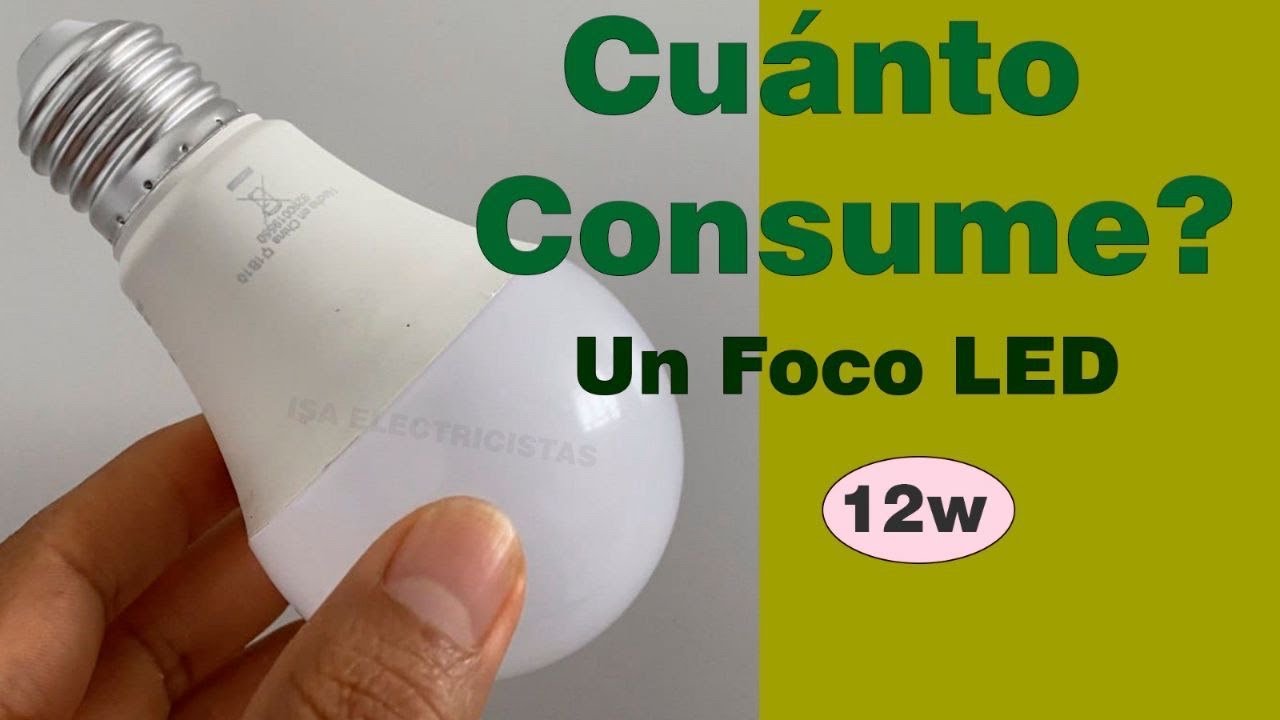 como se mide la luz de un foco