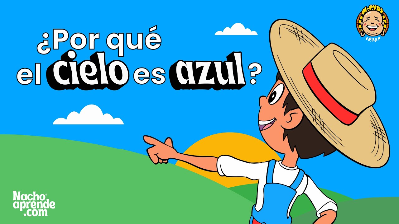porque el cielo es azul para niños