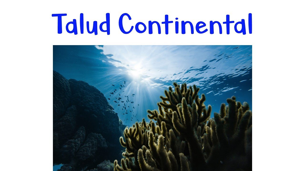 que es la talud continental