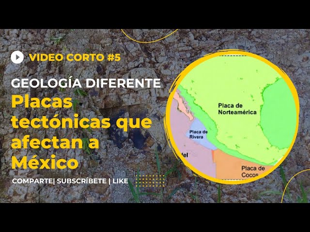 que placa tectonica se encuentra en mexico