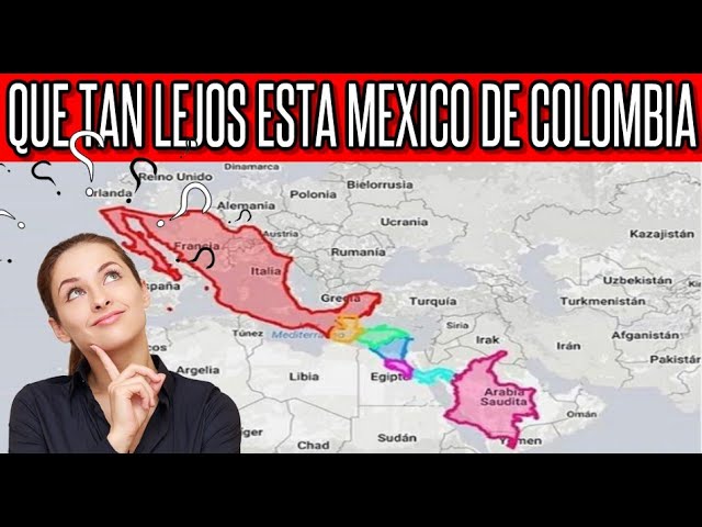 cuantos kilometros son de mexico a colombia