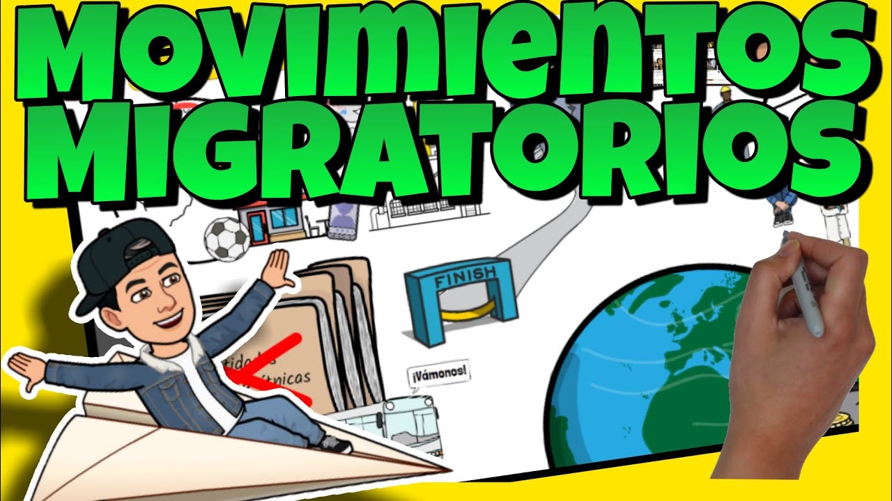 de un lugar a otro movimientos migratorios
